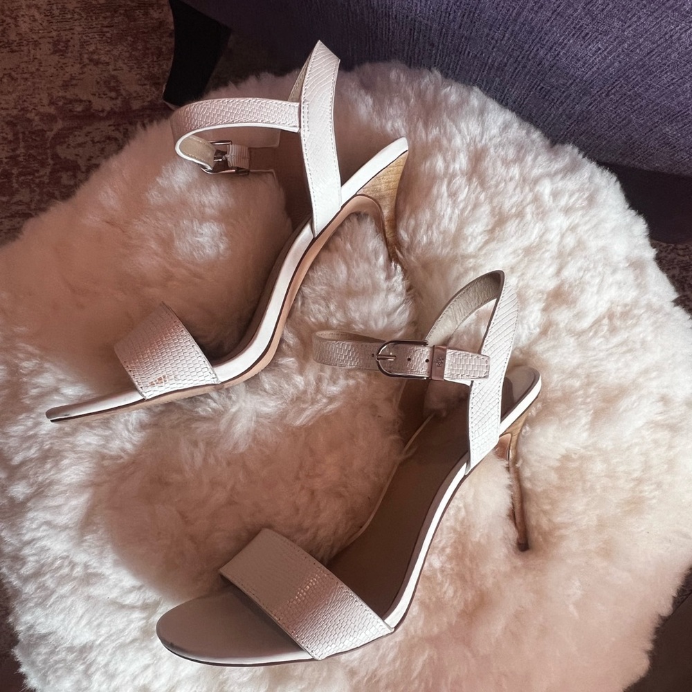 Ralph Lauren blue box , worn once , sandals